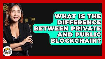 What Is The Difference Between Private And Public Blockchain? - CryptoBasics360.com