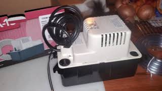 unboxing: Little Giant 554415 65 GPH 115V Automatic Condensate Removal Pump