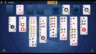 Microsoft Solitaire Collection - FreeCell June 27 2017