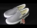 VANS SLIPON CHARCOAL V98CLA