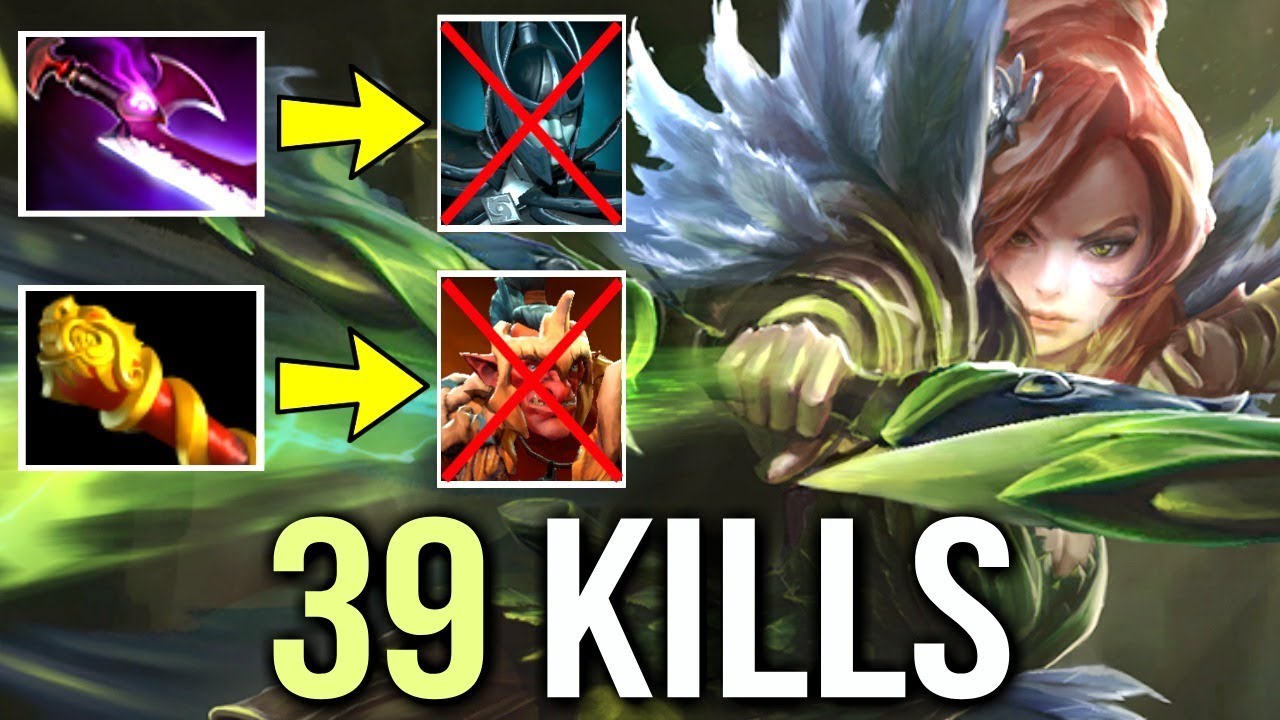 Imba Windranger Mid Counter PA Troll with Silver Edge 39 ...