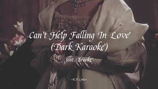 Can't Help Falling In Love (Dark version) [Karaoke] feat. Brooke Resimi