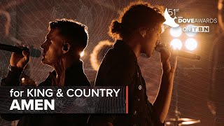 Video thumbnail of "for KING & COUNTRY ft. Lecrae | Amen | Dove Awards 2020"