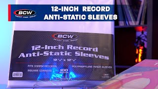 12-Inch Record Inner Sleeve - Anti-static