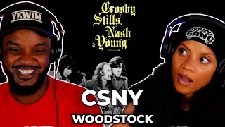 Video thumbnail of "🎵 Crosby, Stills, Nash & Young - Woodstock REACTION"