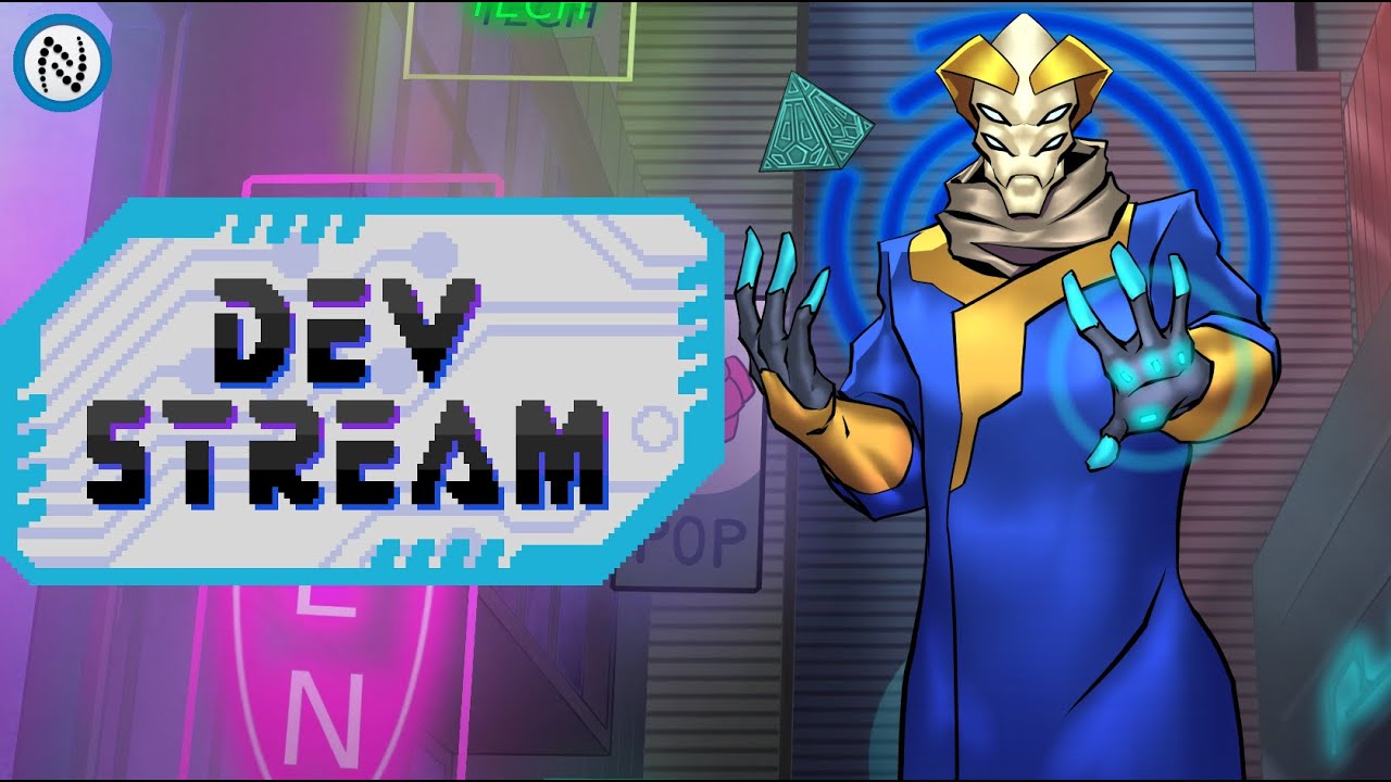 Neon Continuum | Devstream neon UI Design Part 42 | Deck builder