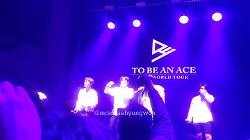 181130 (FANCAM) A.C.E (에이스) - MENT - Chant War (To Be An ACE in San Francisco)