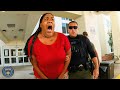 Lady Tries To Walk Away From The Officer nd It Ends Badly | Karens Getting Arrested By Police