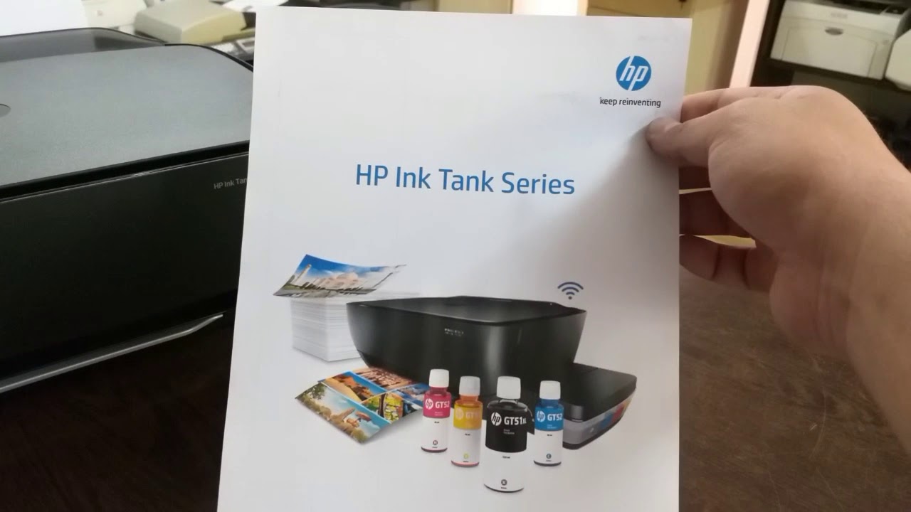 Hp ınk tank wireless 415 print head clear 