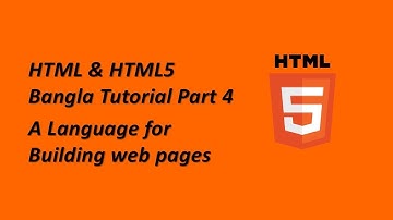 HTML & HTML5 Attributes Tutorial Bangla 4