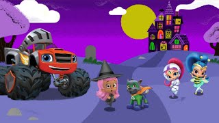 ブレイズとモンスターマシン - バブル・グッピー、パウ・パトロール、シマー＆シャイン・ハロウィンパーティーゲーム screenshot 1