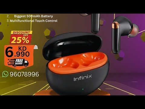 Infinix Buds Neo XE26 Full Review! 🎧 Crystal Clear Sound & Long