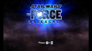 Star Wars The Force Unleashed Longplay Nintendo Wii