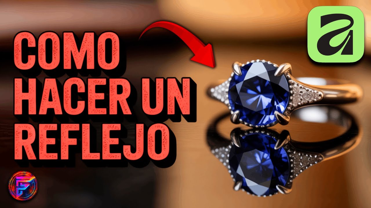 ✨ CÓMO CREAR UN REFLEJO REALISTA en AFFINITY — TRUCO RÁPIDO Y POTENTE ⚡