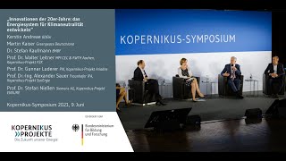 Kopernikus-Symposium 9. - 10. Juni 2021 - Technologien und Instrumente für die Energiewende