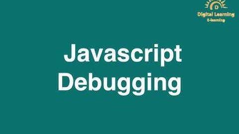 36 Javascript Debugging | Online Training Download app from below link