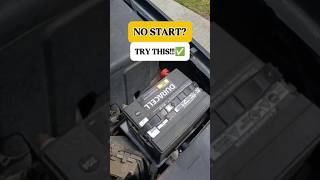 Fix your no-start problem with one simple swap #battery #carfix #DIY
