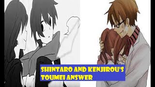 Shintaro and Kenjirous Toumei Answer English Cover (透明アンサー - Jin)