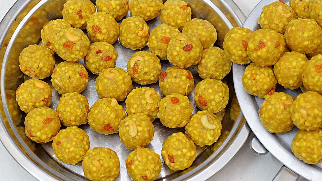 50 కంటే ఎక్కువ బూందీ లడ్డూలు చేయాలనుకుంటున్నారా? మొదటిసారైనా పర్ఫెక్టుగా వస్తాయి  1 Kg Boondi Laddu