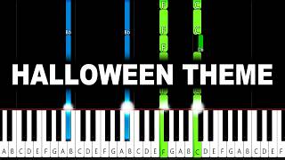 Michael Myers - Halloween Theme - Piano Tutorial