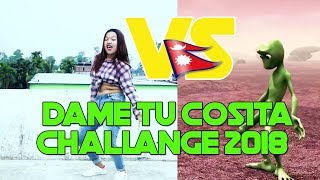 Nepalese Girl Vs Alien Dance I Dame Tu Cosita Dance Challenge 2018 By Babina Rai I 101 Nepal