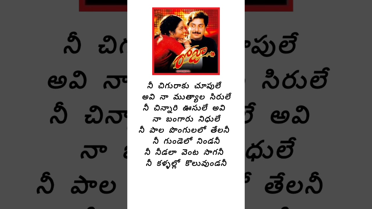 Paruvam Vanaga song lyrics Telugu 