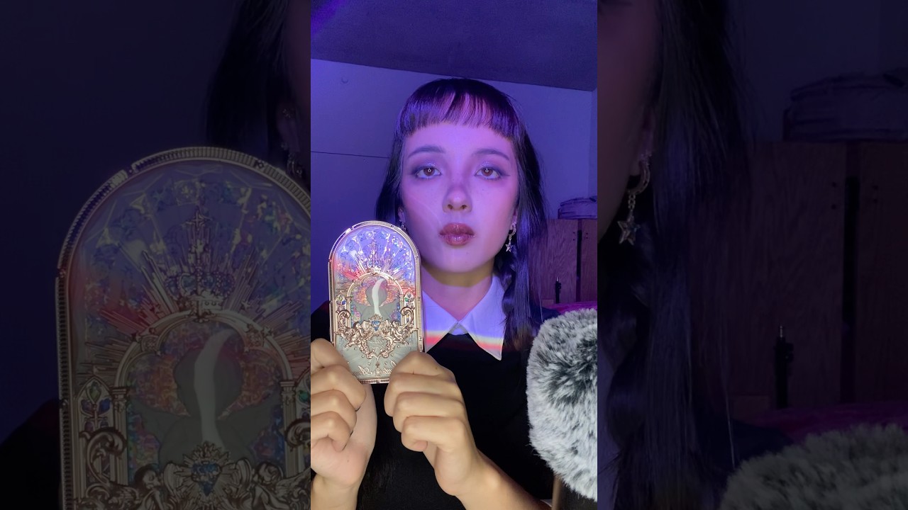 Wednesday unboxing Flower Knows Little Angel 9 Color Eyeshadow - 01 Eden's Angel 