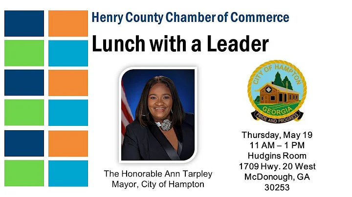 Lunch with a Leader Mayor Pro Tem Marty Meeks pres...