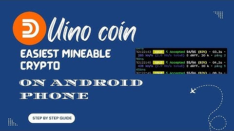 Mine DuinoCoin in Termux emulator 🔥