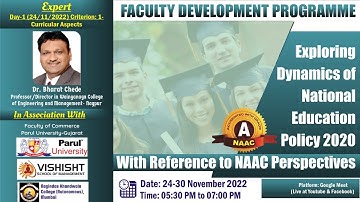 Day-1, Curricular Aspects