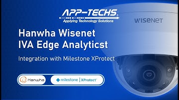 Hanwha Wisenet Edge Analytics - Integration with Milestone XProtect