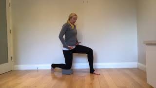split squat + hinge