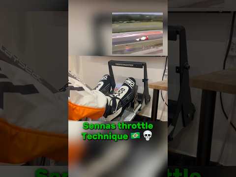 Sennas Throttle Technique Gokartracing F1 Gokart Gokarts Gokarting Racing Motorsport Senna 