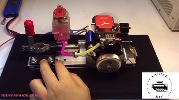 Powerful 4 Stroke Methanol Engine Water-cooled Toyan Engine Fs-s100