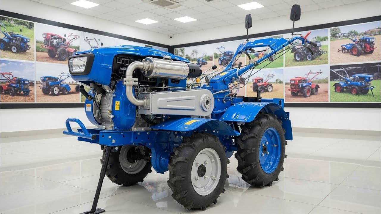 2026 VST 165 DI Power Plus Power Tiller | Powerful Indian Farming Machine Review | Indian Tiller 