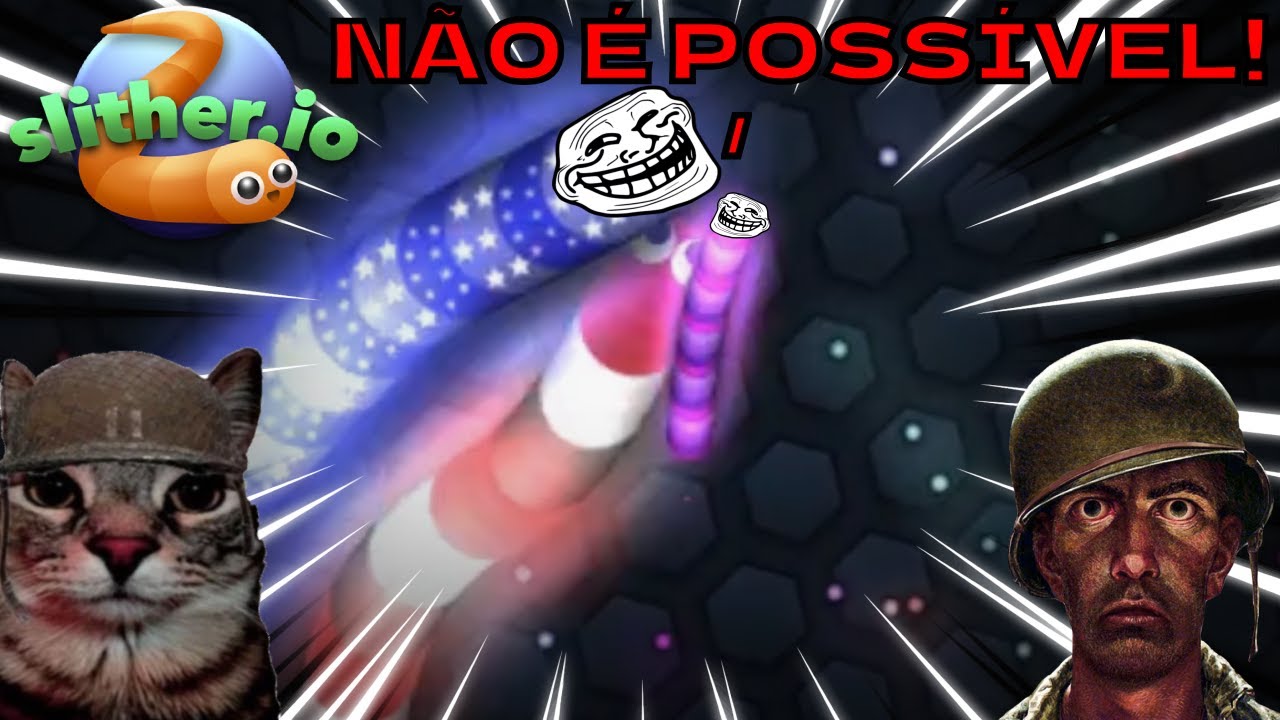 CONTRA TUDO E TODOS! - Slither.io