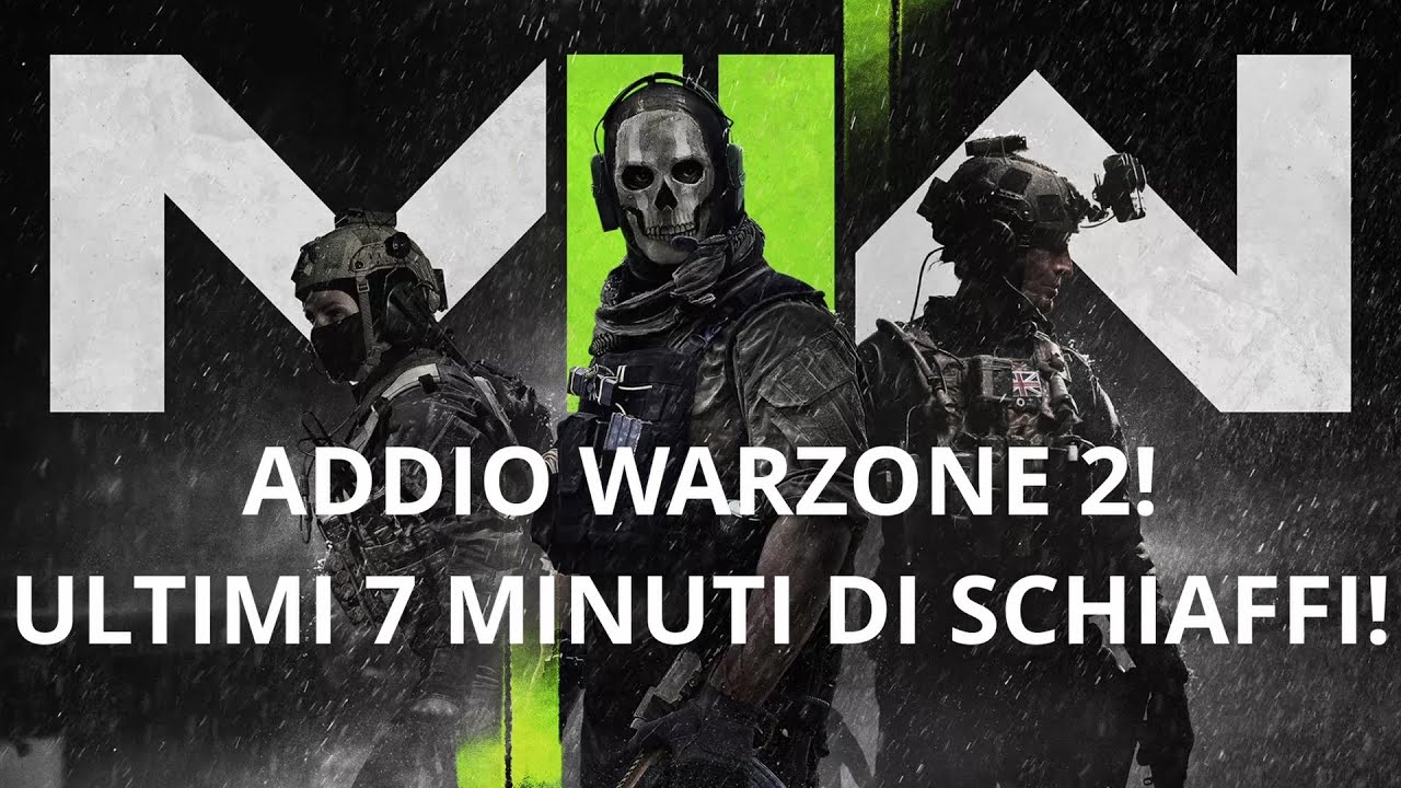 ADDIO WARZONE 2! 7 MINUTI DI SOLI SCHIAFFI - YouTube