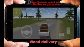 Wood delivery game|mbu pickup simulator|android Gameplay|Gaming energy screenshot 4