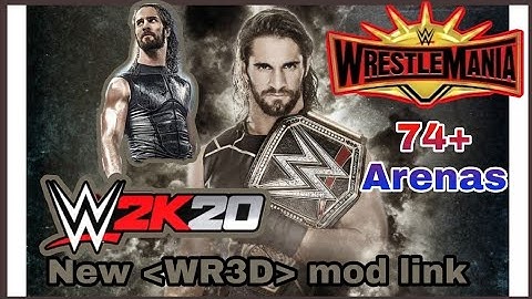 New WR3D mod link 2K20 new Climbable Ringpost and Bascktage new Moves and 74+arenas new titles divas