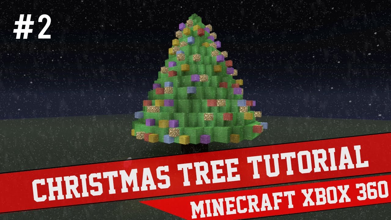 Minecraft Christmas Tree Tutorial – PTZW