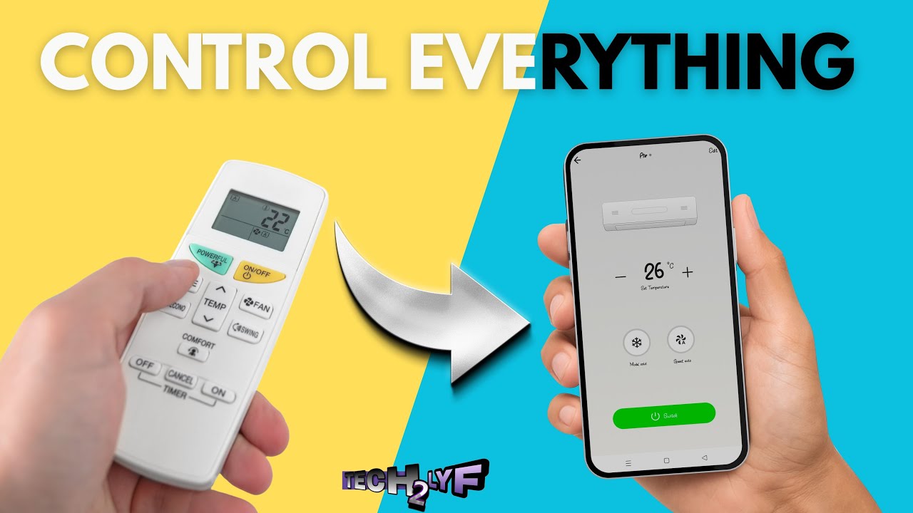 How to Make ANY AC or TV Smart! ️ HomeMate IR Blaster Review & Setup ...