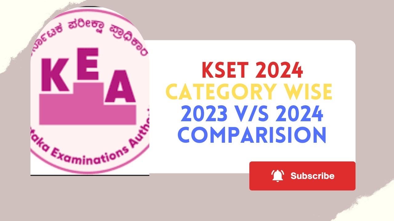 Kset cut off 2024 ll Kset result update ll 2023 v/s 2024 v/s 2025