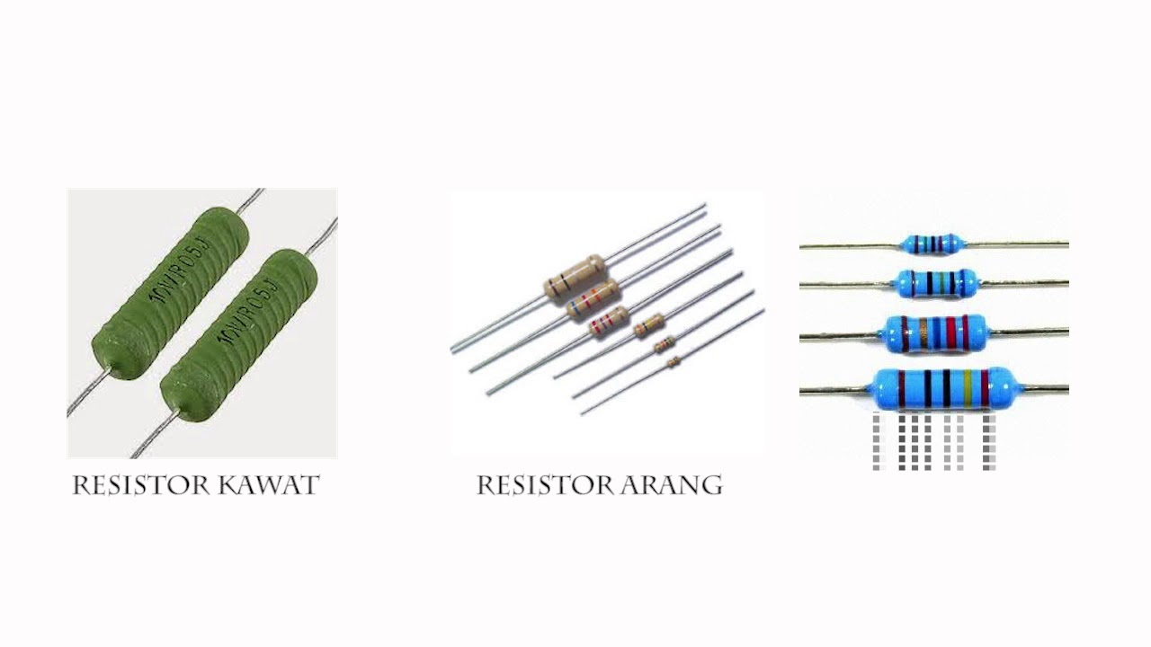 Mengenal Komponen Pasif  Elektronika YouTube