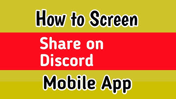 How to Screen Share on Discord Mobile With Sound | How to Screen Share on Discord Android & iPhone