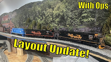 Running new MTH, Lionel & Atlas O-scale locomotives from the Wheeling & Lake Erie on our layout
