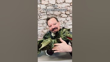 Puppet of the Day -Green Sea Dragon made by Folkmanis Puppets –The Puppet Hideaway with Eric Thomsen