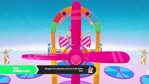 Fall Guys - The Whirligig speed run. 53 seconds!