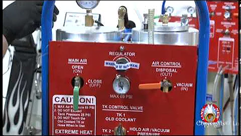 The Best Coolant Flush Machine In The World