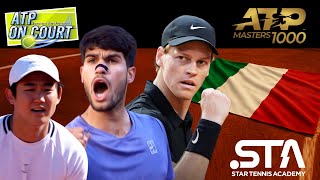 テニス情報番組「ATPオンコート」ローマ大会ダイジェスト&復帰のシナーに学ぶフォアハンド【解説：鈴木貴男】【ATP tour on Court】@U-NEXTTENNIS