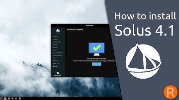 How to install Solus 4.1